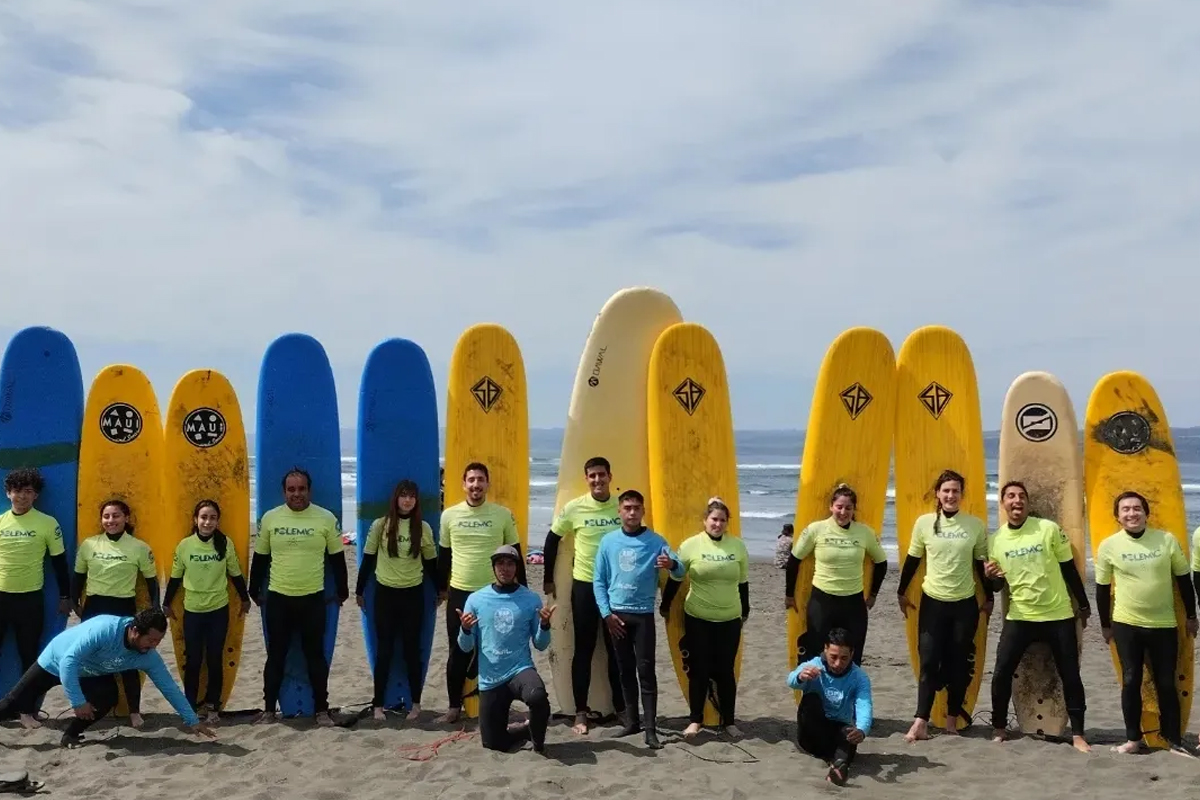 Escuela de surf Pichilemu